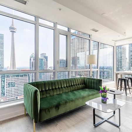 Luxury 2 Bedroom In The Heart Of Entertainment District W/ Cn Tower View Toronto Bagian luar foto